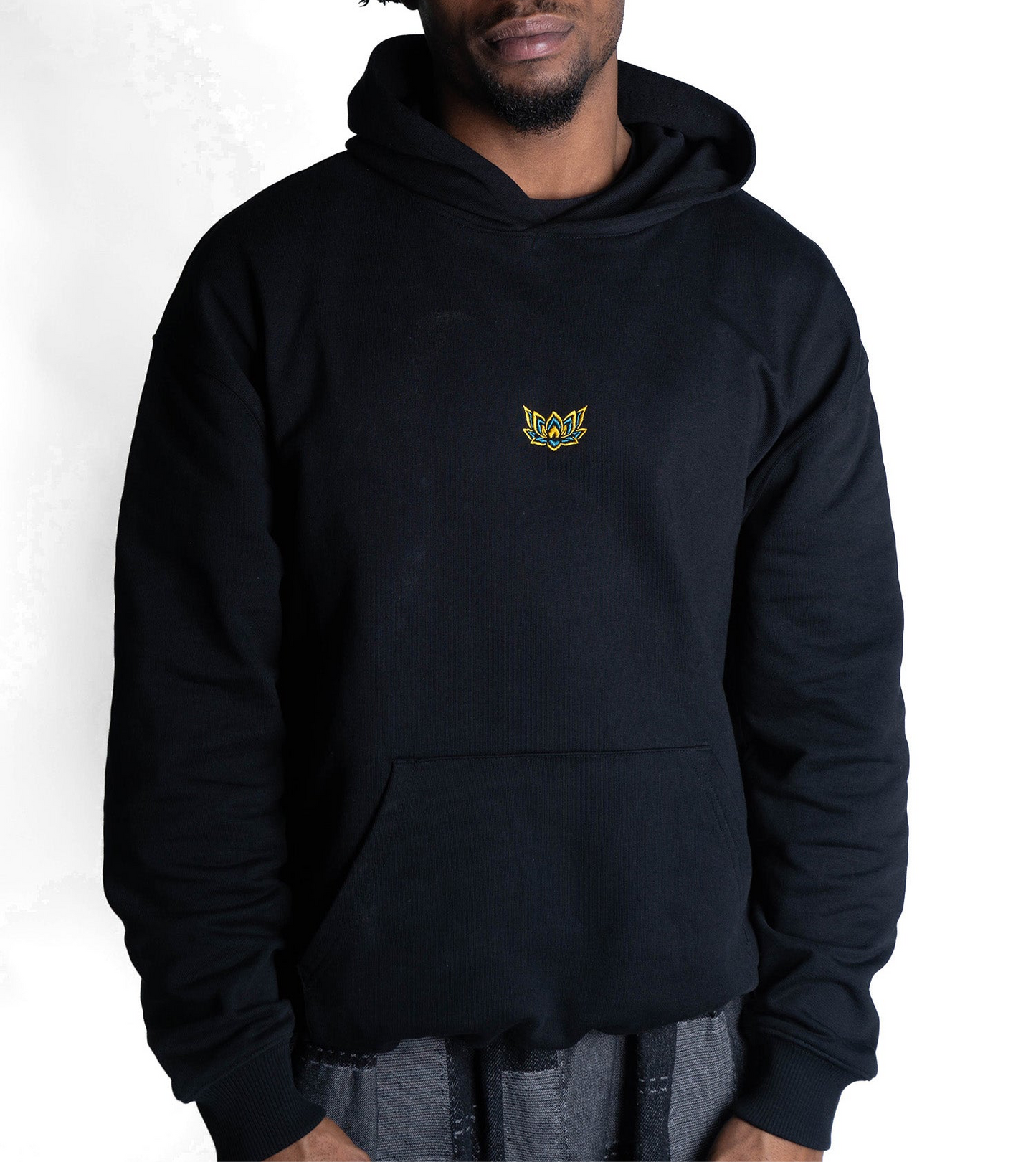 LITTLE LOTUS PREMIUM HOOD - BLACK