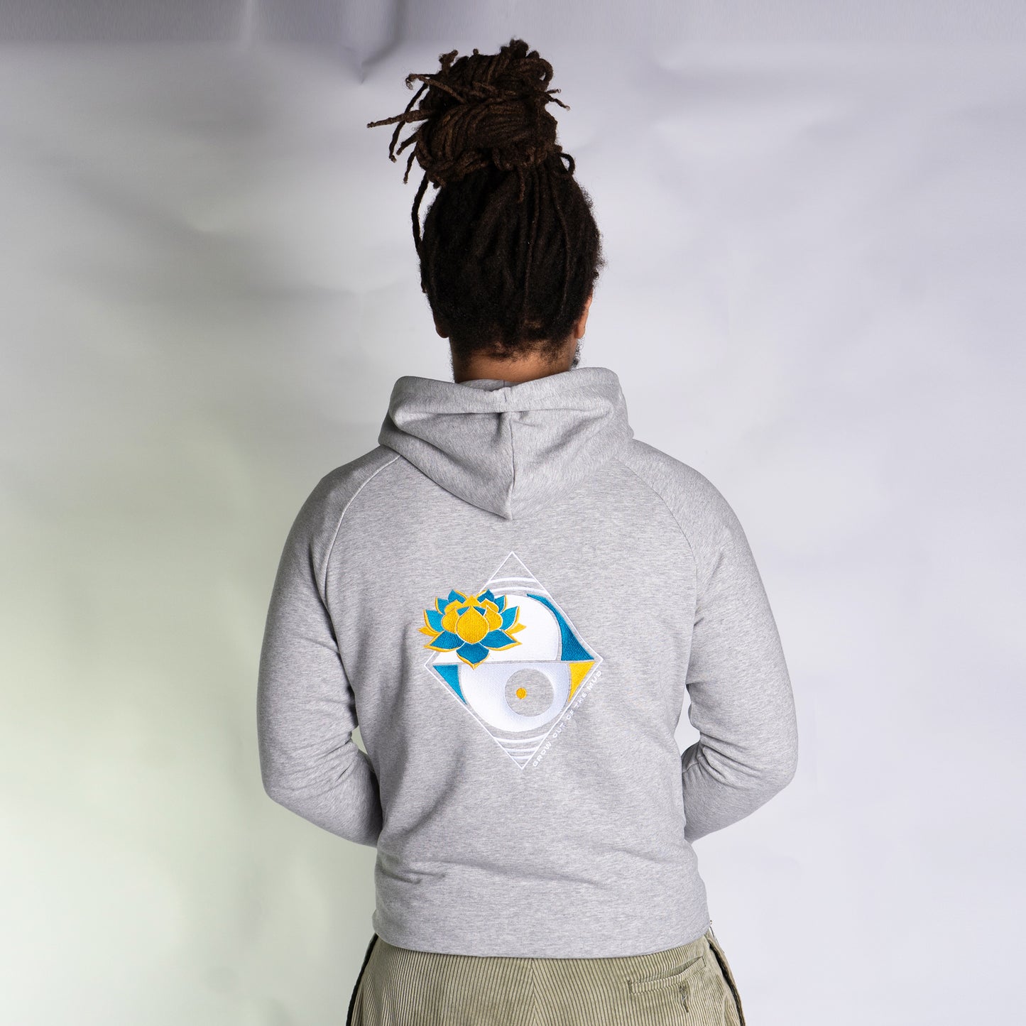 LOTUS CLAN MONDOKORO HOODIE - GREY