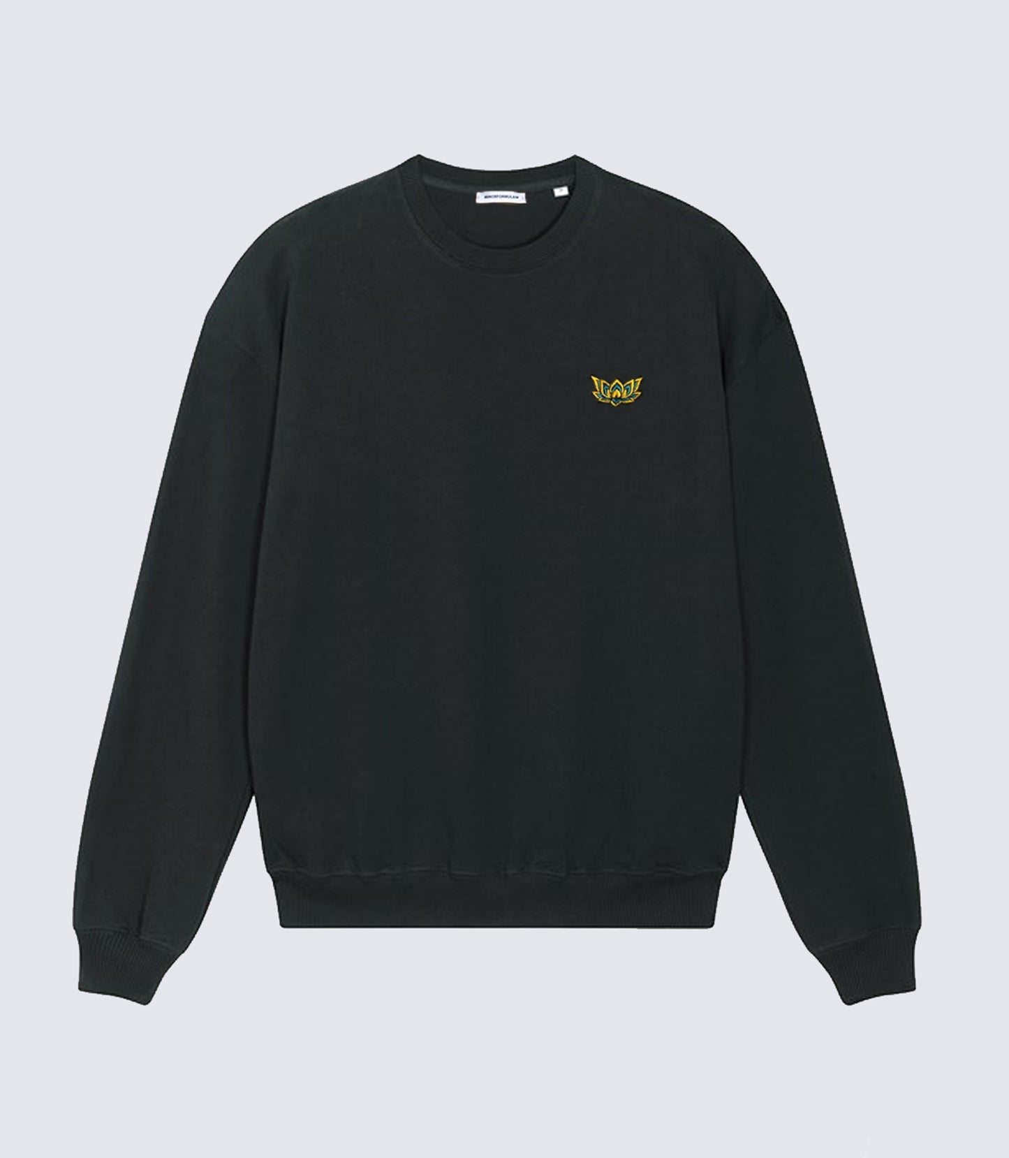 LITTLE LOTUS PREMIUM SWEATSHIRT - BLACK