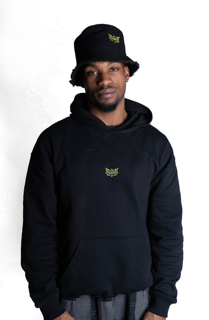 LITTLE LOTUS PREMIUM HOOD - BLACK