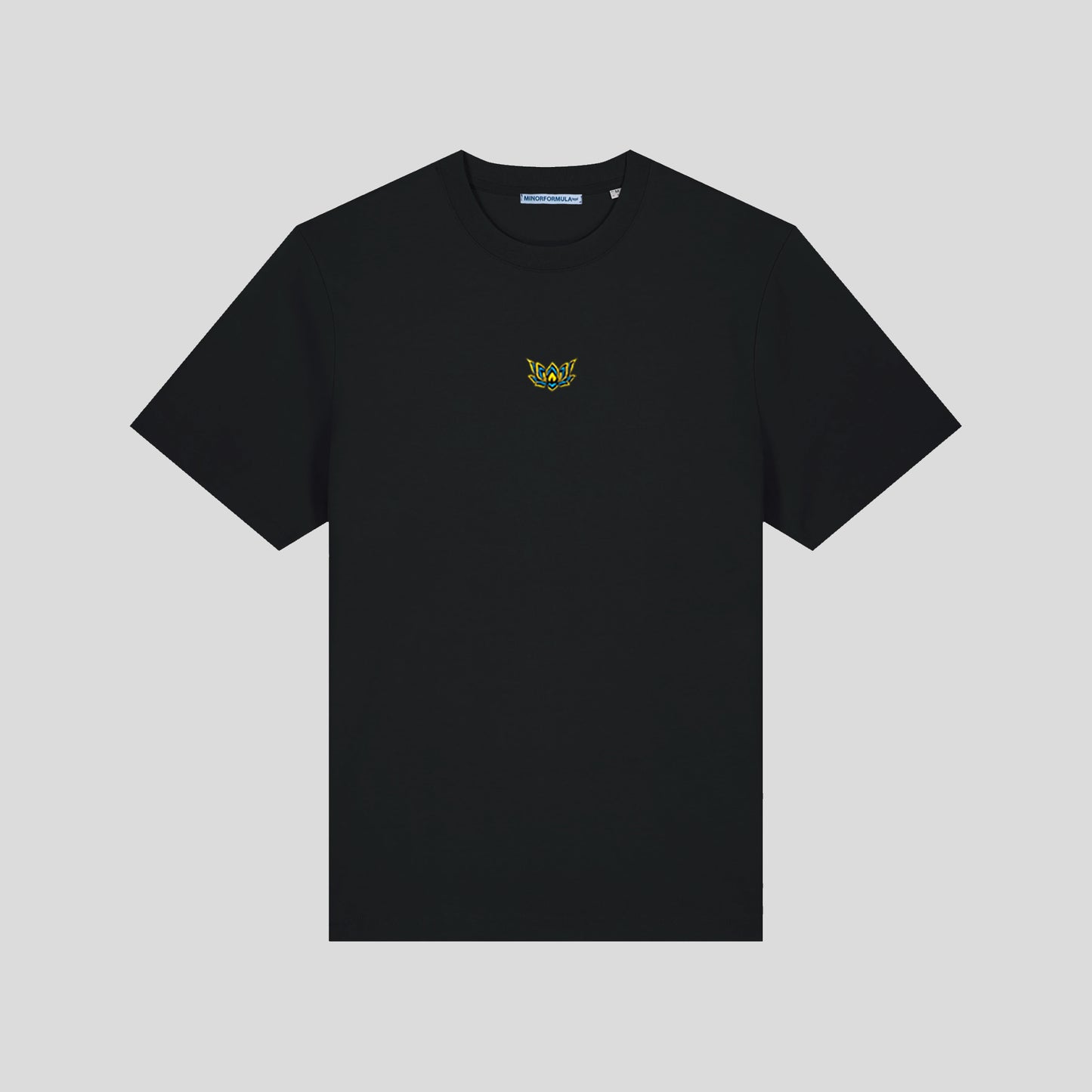 LITTLE LOTUS TEE - BLACK