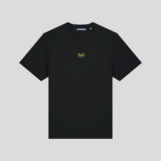 LITTLE LOTUS TEE - BLACK