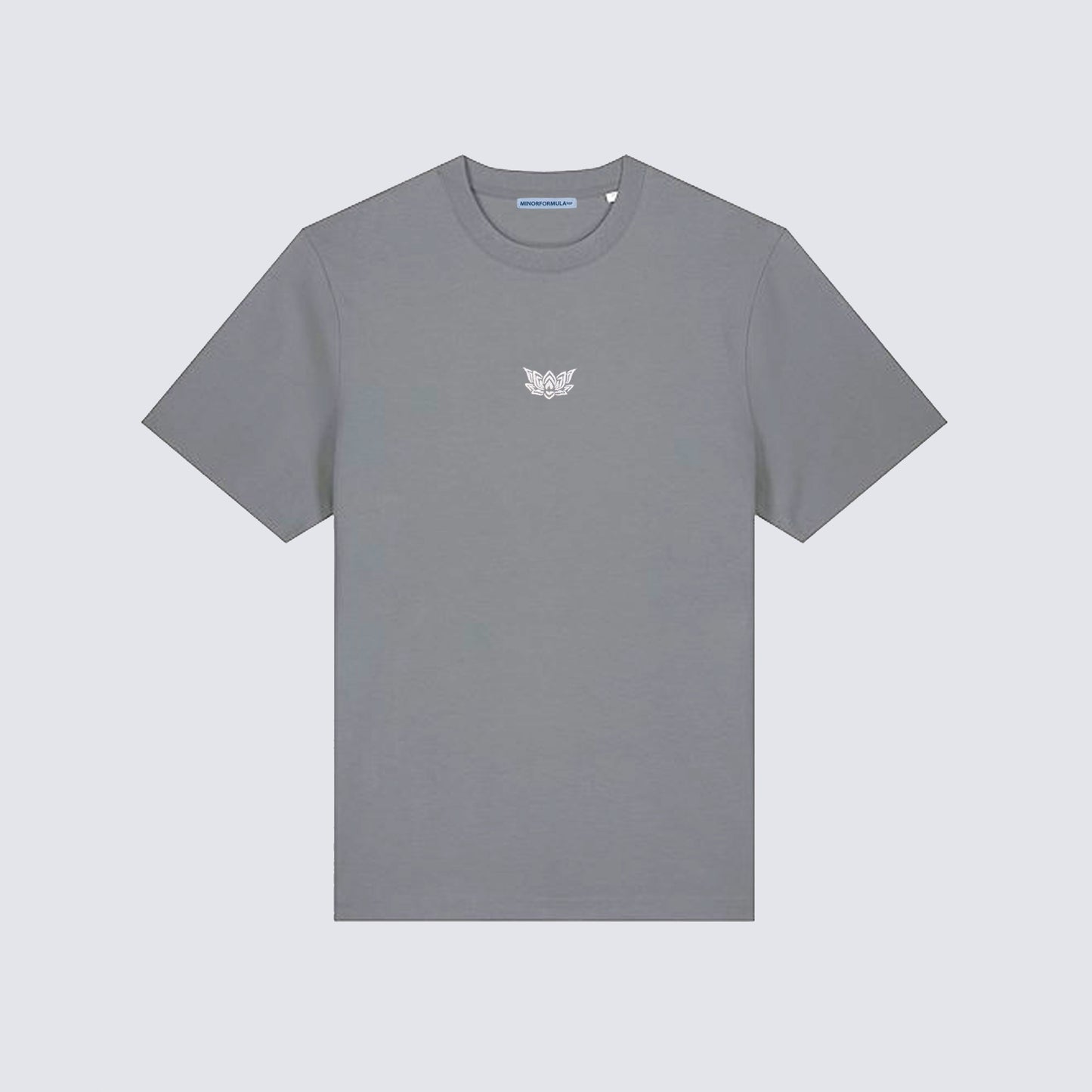 LITTLE LOTUS TEE - DEEP GREY