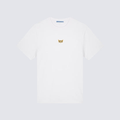 LITTLE LOTUS TEE - WHITE