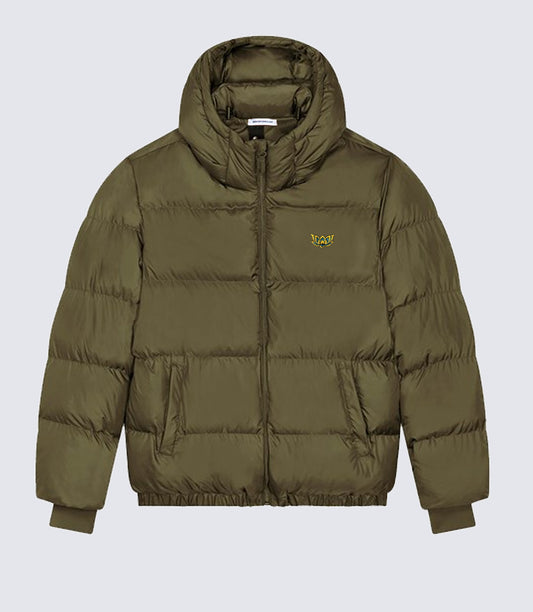 LOTUS PUFFA JACKET - OLIVE