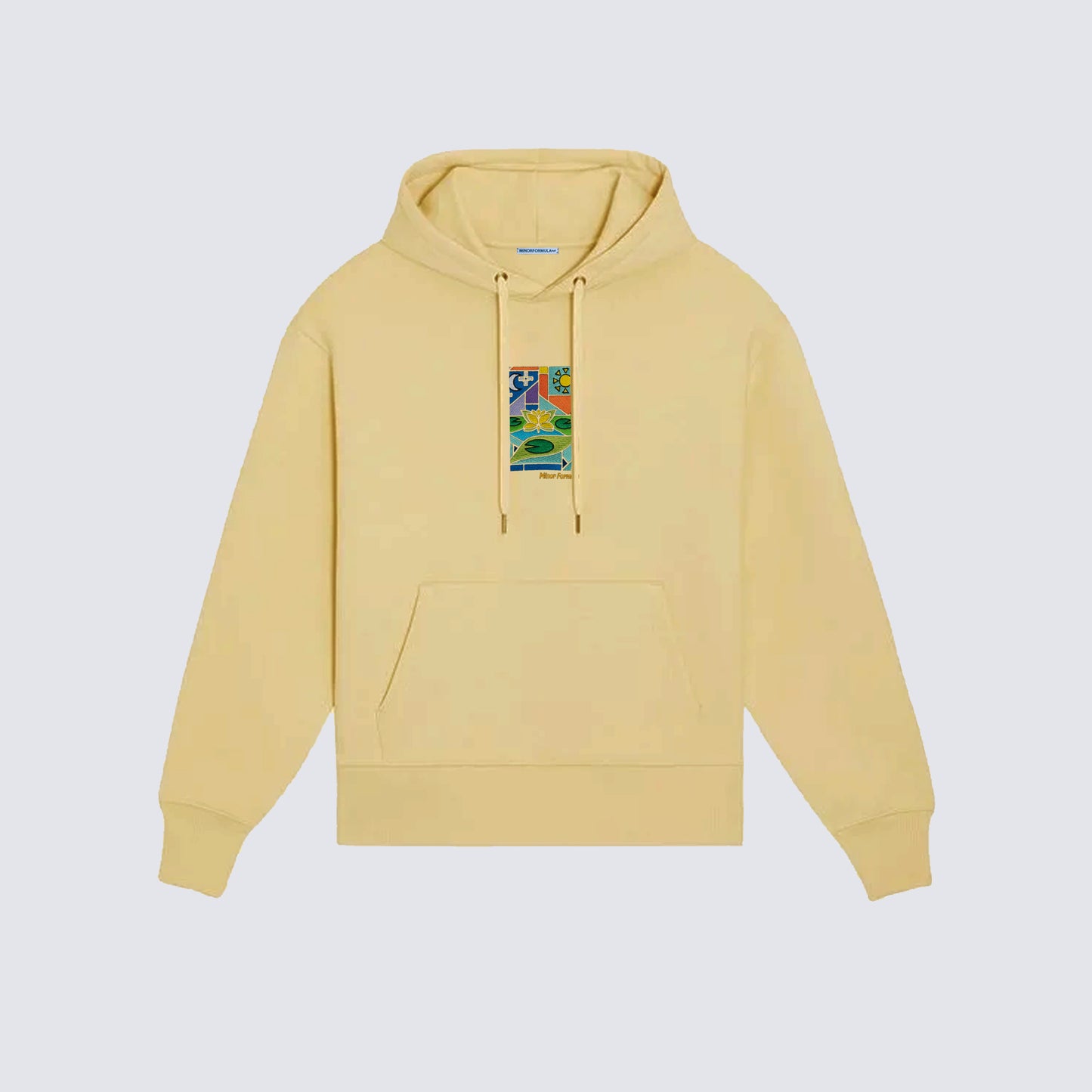 GLASS GARDEN OVERSIZED HOODIE - YELLOW SUN