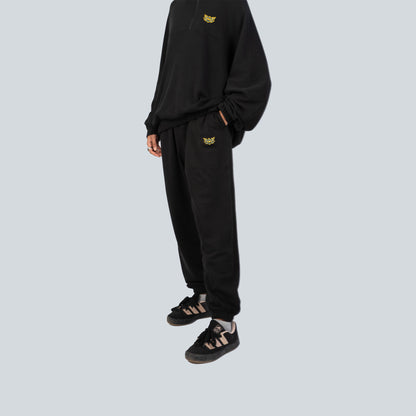 LOTUS SWEATPANT 002- BLACK