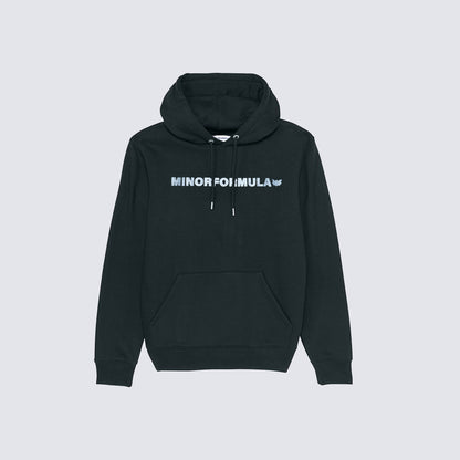 HEADLINER EMBROIDERED HOOD - BLACK