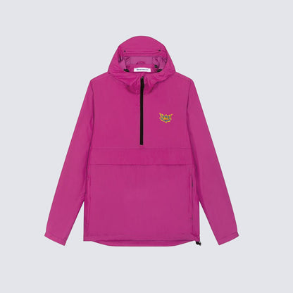 LOTUS HALF ZIP WINDBREAKER - FUSCHITE